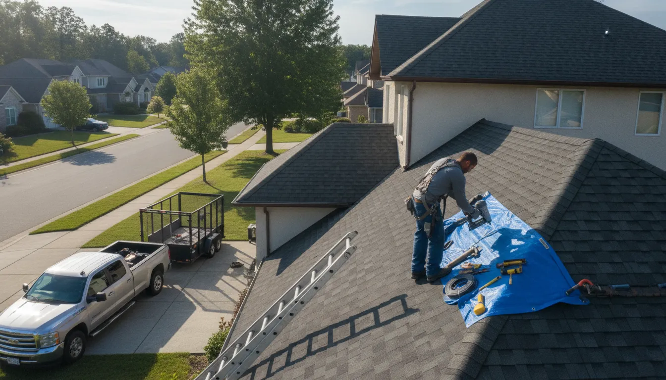 Roofing in Grey Eagle